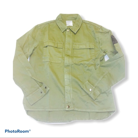 1975 Other - 1975 Green jean denim cargo army jacket